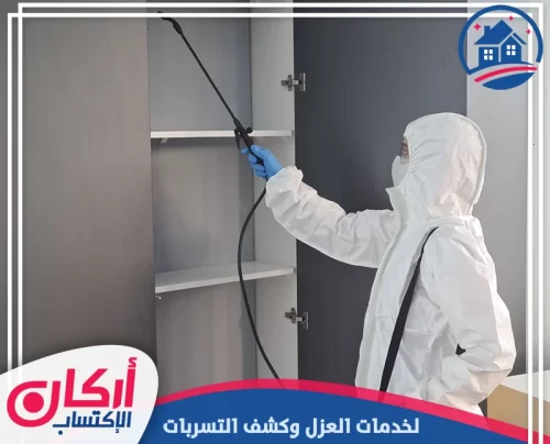 شركة مكافحة حشرات في عجمان 0565009828 رش حشرات رش خزائن المطبخ من الداخل لمعالجة أماكن الحشرات الخفية باحتراف