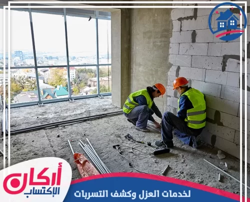 عمال ترميم الفلل في الشارقة